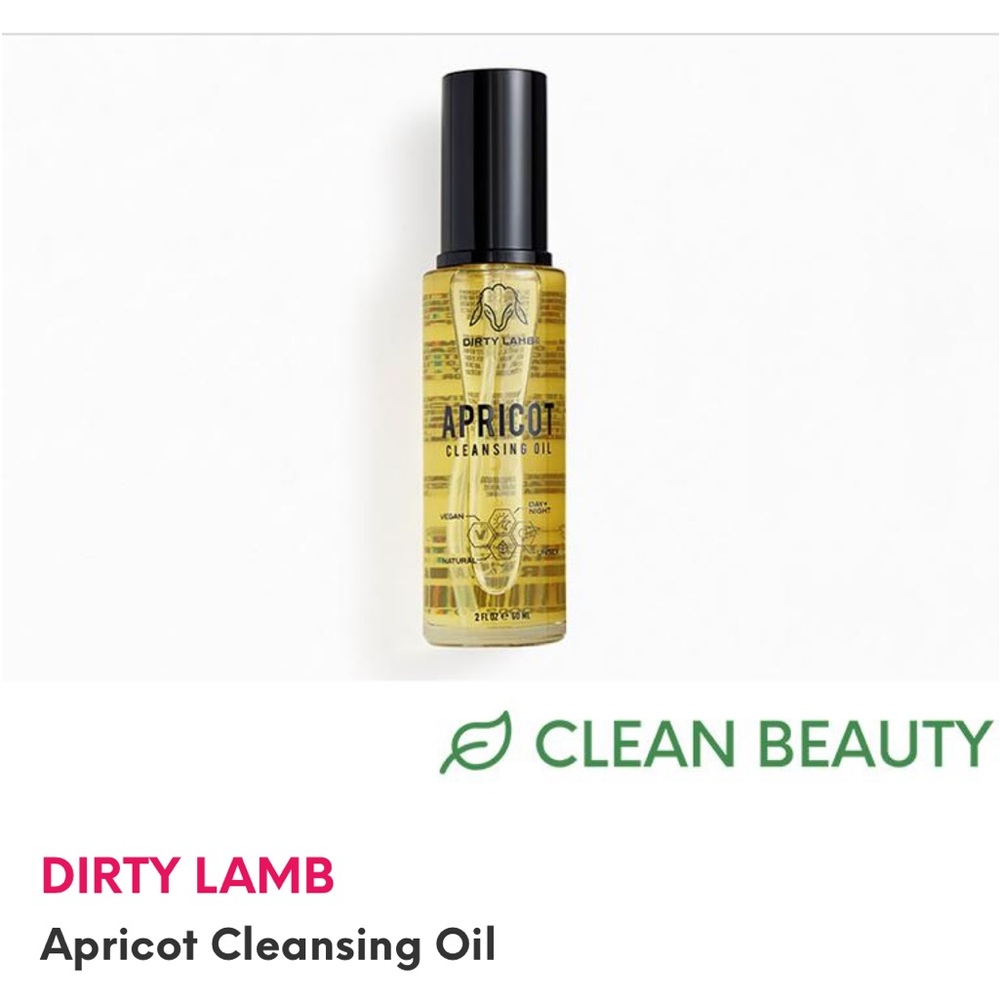 DIRTY LAMB Apricot Cleansing Oil 2 oz, Full Size